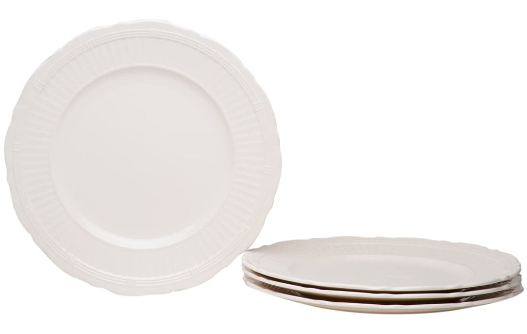 Red Vanilla FE900-401 11.25 in. Tuscan Villa Dinner Plates - Set of 4