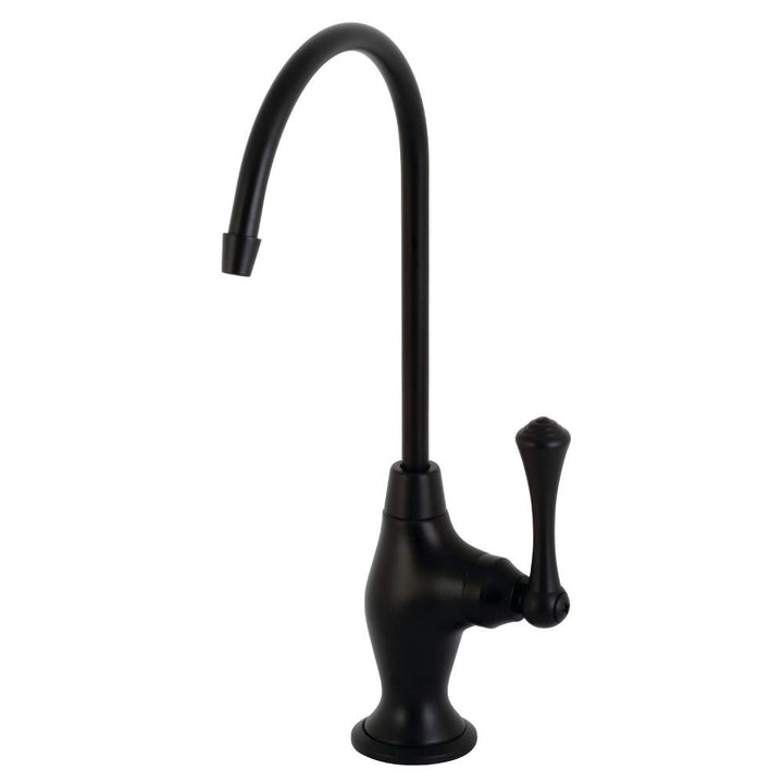 Kingston Brass KS3190BL Vintage 1/4 Turn Water Filtration Faucet Matte Black