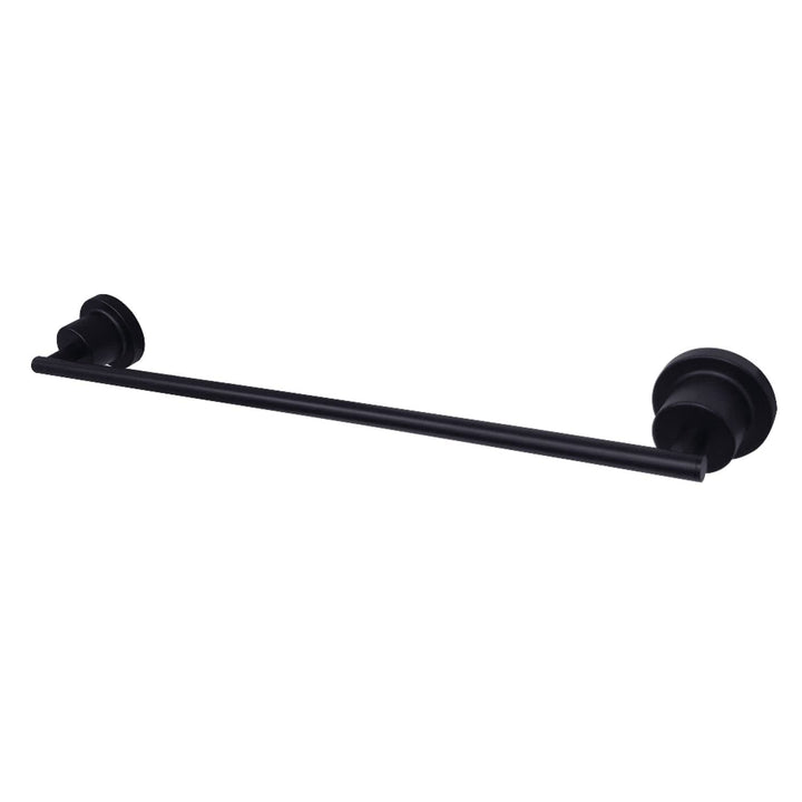 Kingston Brass Concord 18-Inch Single Towel Bar Matte Black Matte