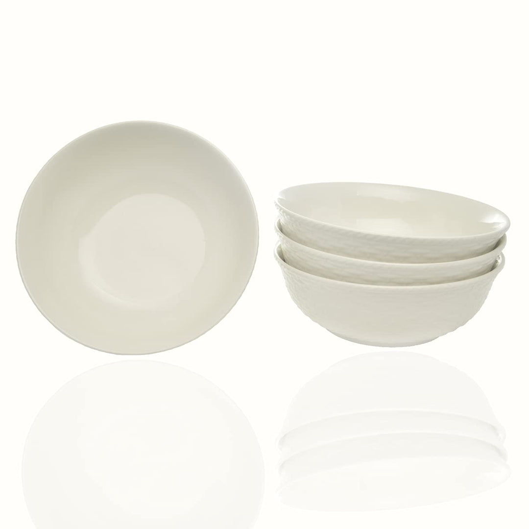 Red Vanilla FC900-419 30 oz Nantucket White Cereal & Soup Bowl - 7.25 in. -