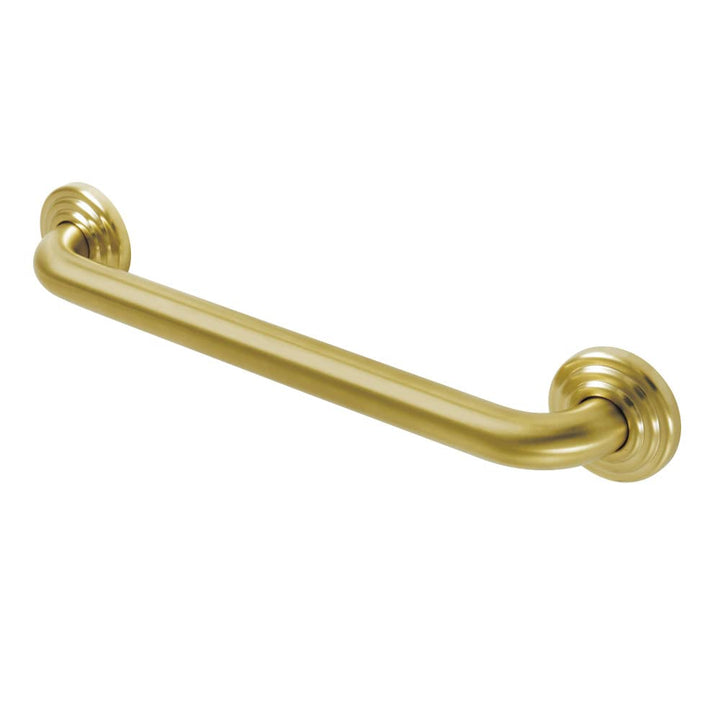 Kingston Brass DR314167 Restoration 16" Decorative Grab Bar Brushed Brass