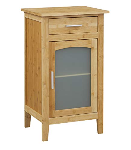 Target Marketing Systems Bamboo Cabinet Floor Cabinet Natural