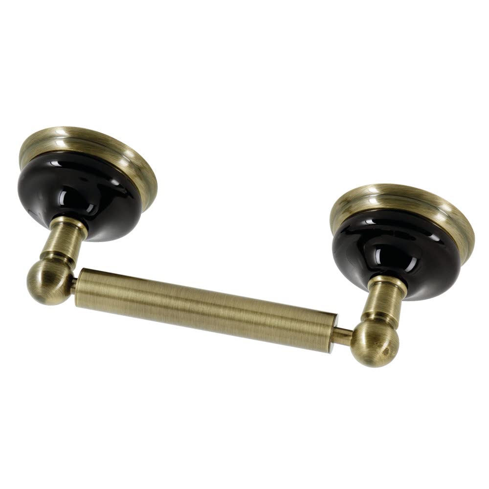 Kingston Brass BA9118AB Water Onyx Toilet Paper Holder Antique Brass