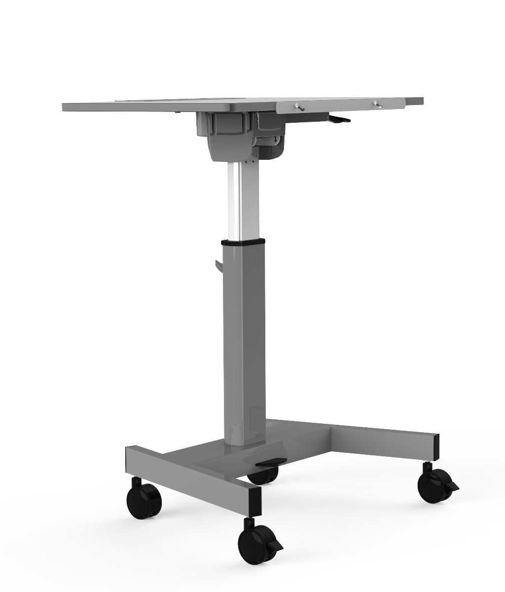 LUXOR STUENT-P-TILT Pneumatic Adjustable Height Flip Top Student esk/Nesting