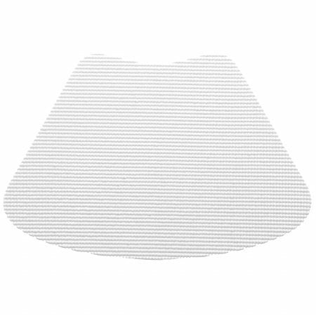 Wedge Placemat in White - Set of 12 by Kraftware