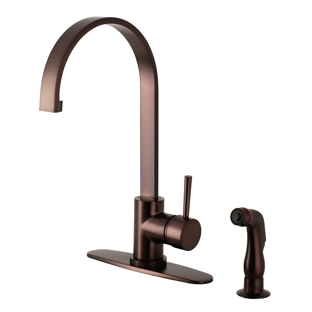 Kingston ass LS8715DLSP Concord Kitchen Faucet 8" in Spout Reach Oil Rubbed Oil Rubbed Bronze