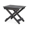 Christopher Knight Home Cornelia Outdoor Folding Side Table Dark Gray