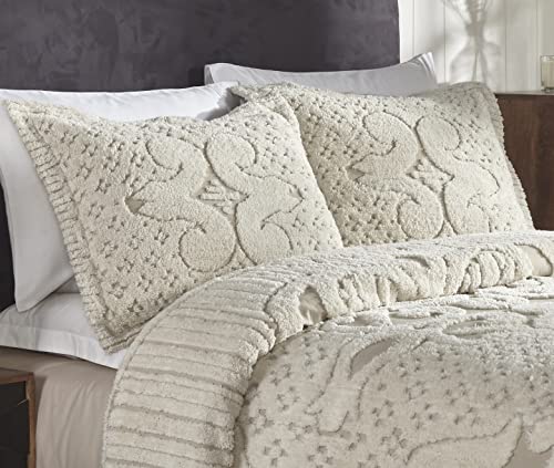 Better Trends Ashton Collection: Soft All-Cotton Chenille Bedding Set with