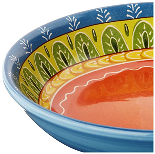 Certified International Valencia Soup/Pasta Bowl (Set of 4) 9.25" Multicolor