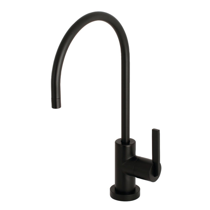 Kingston Brass KS8190CTL Continental Water Filtration Faucet 5-7/8" in Spout Matte Black