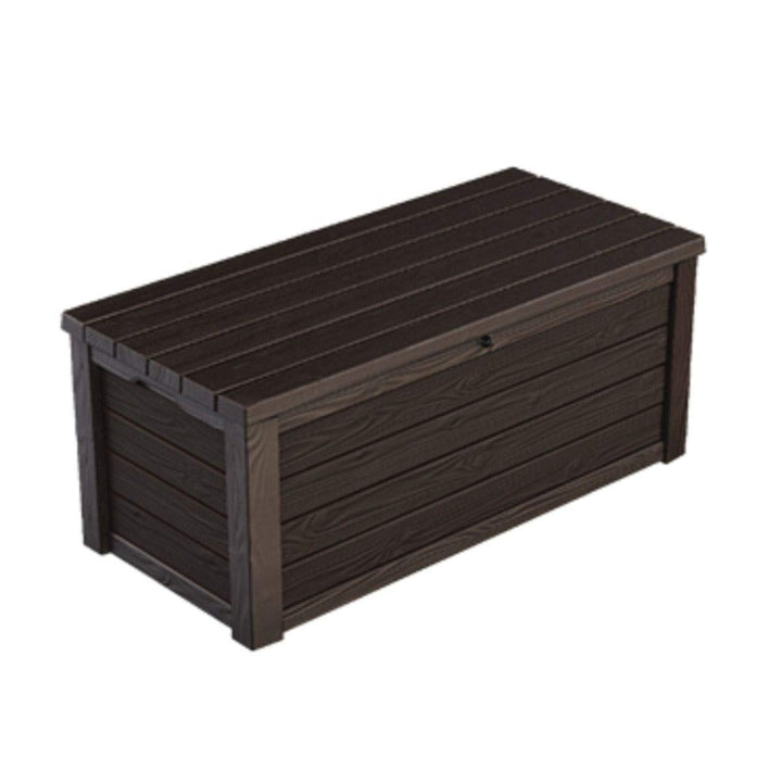 Keter Eastwood Deck Box 570 Litres - Weatherproof Durable Polypropylene Resin Brown