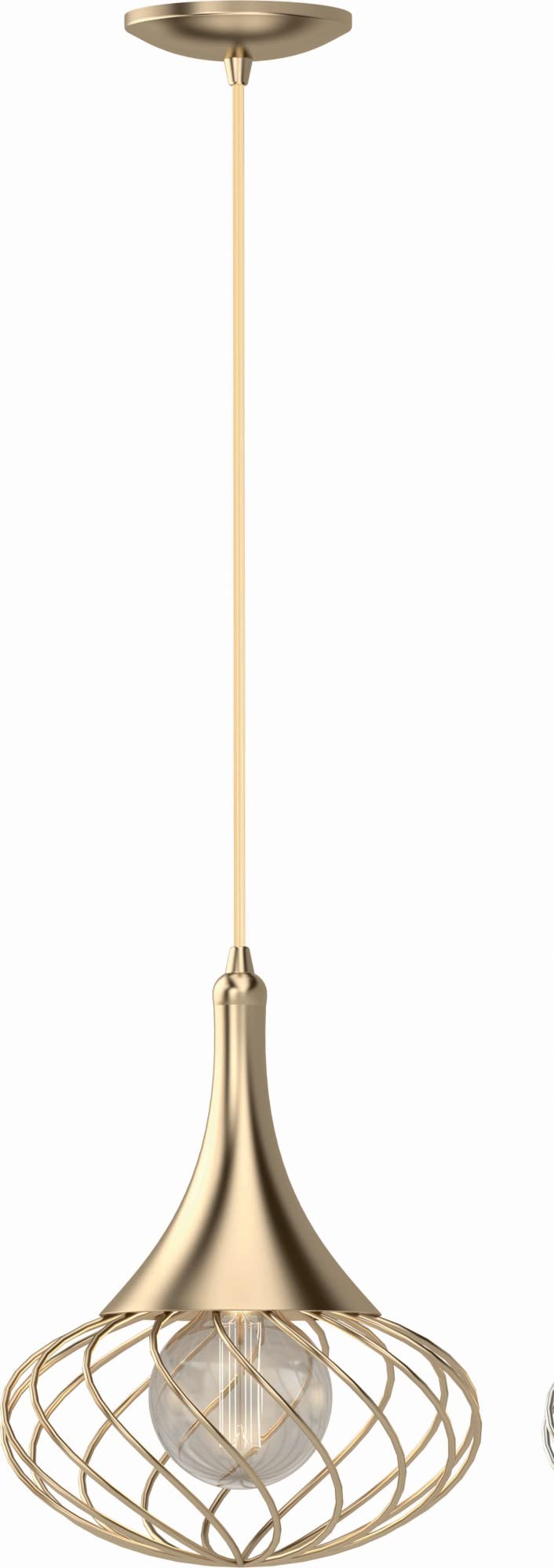 Volume Lighting V3851-90 Volume Lighting V3851 10" Wide Full Size Pendant