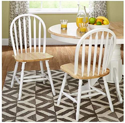 Simple Living Carolina Solid Wood Spindle Dining Chairs (Set of 2)