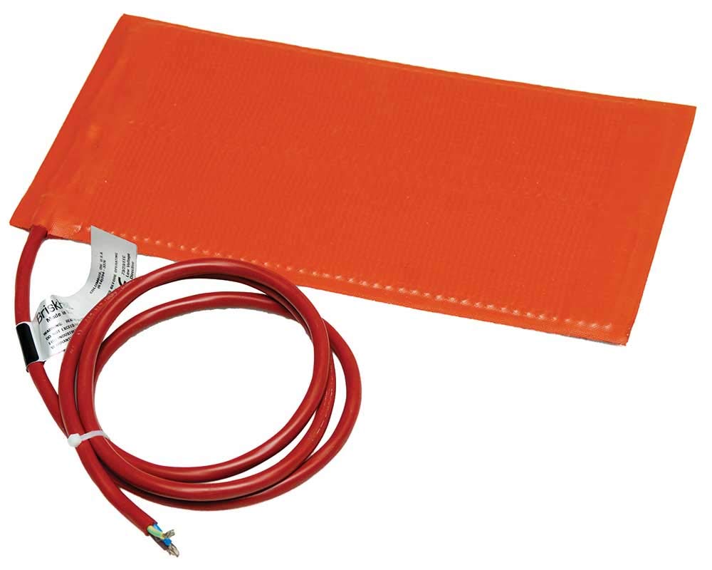 BriskHeat SRL06121 SRL Silicone Rubber Heating Blanket Rectangular 120V W x L: 6