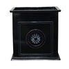 Southern Patio 16" Colony Square Planter Black