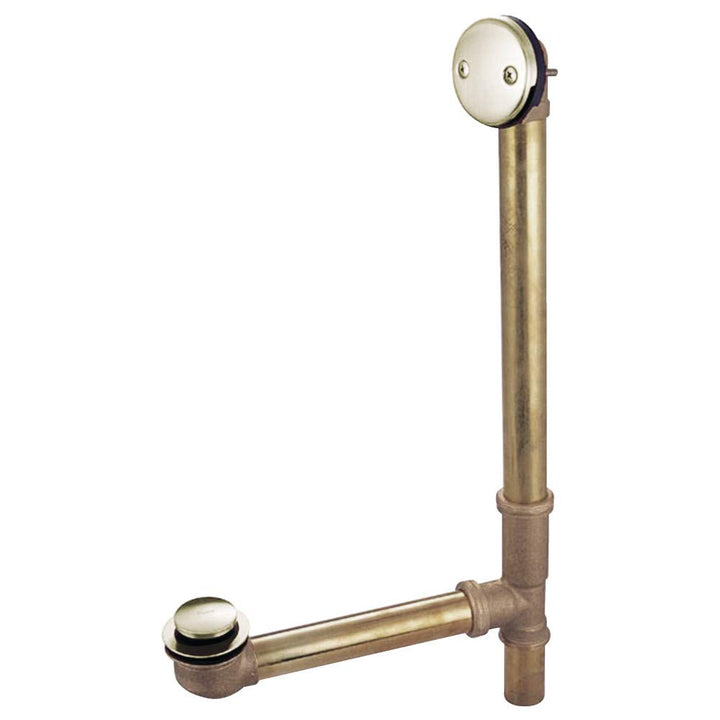 Kingston Brass DTT2166 Made to Match Clawfoot Tub Drain Polished Nickel 22.25