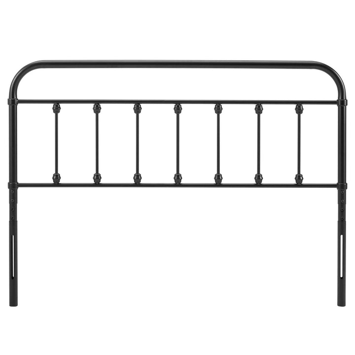 Modway MOD-6153-BLK Sage Full Metal Headboard Black