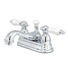 Kingston Brass KS3601PL Restoration 4-Inch Centerset Lavatory Faucet with Polished Chrome