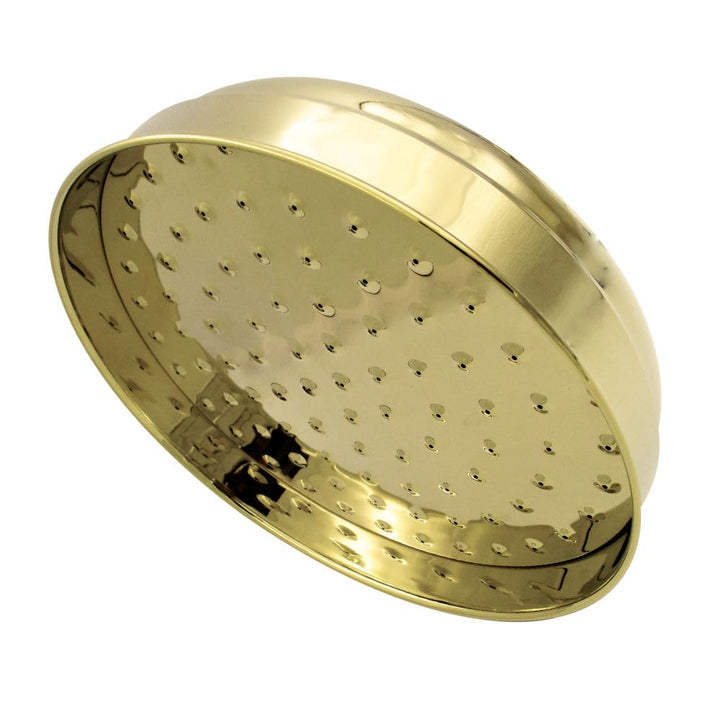 Kingston Brass K124A2 Victorian Raindrop Shower Head 8" Diameter Polished Brass