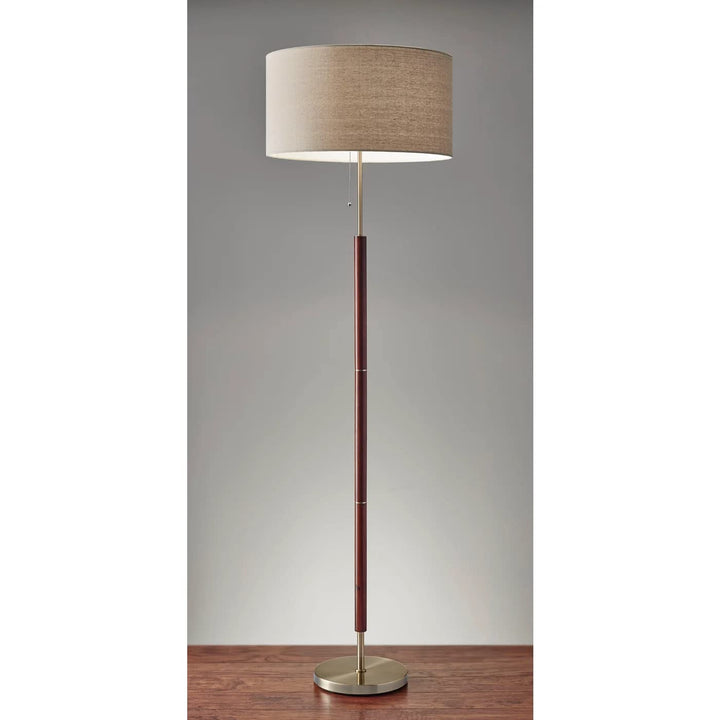 Adesso 3377-15 Floor Lamp Walnut