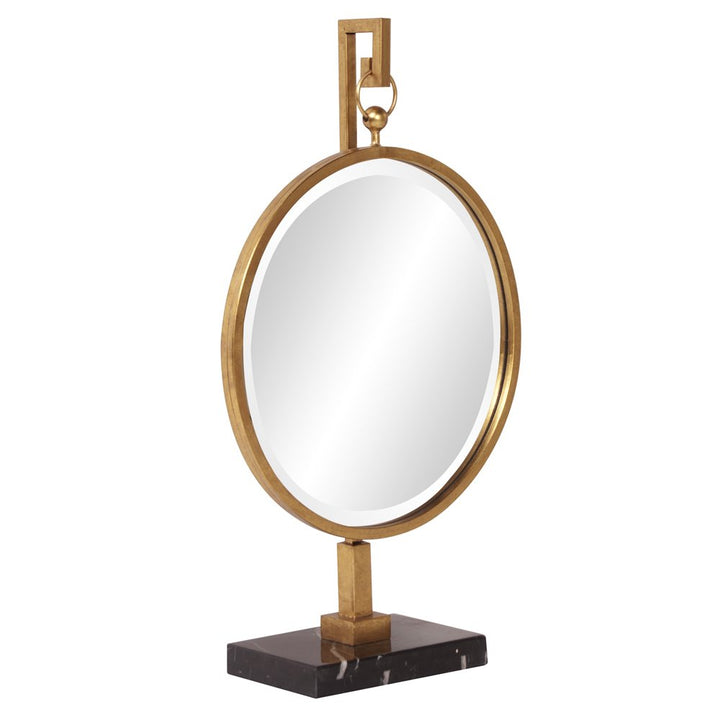 Howard Elliott 11213 Medallion Mirror Gold