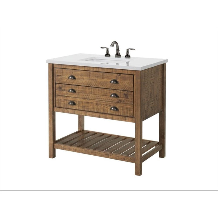 Martin Svensson Home Monterey Single Vanity Natural Brown Natural Brown - Single Vanities