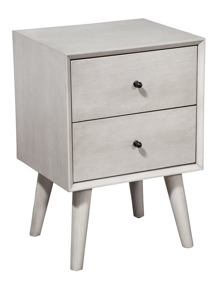 Alpine Furniture Flynn Nightstand Gray