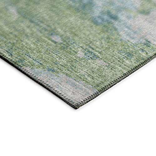 Indoor/ Outdoor Accord Modern Waves Washable Rug New