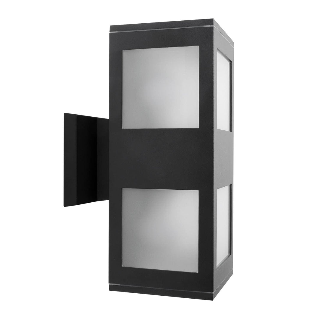 Waterproof Outdoor Wall Lantern Square Up Down Led Porch Sconce