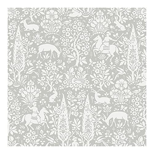 Light Grey Wallpaper 20.5 X Nature Modern Contemporary Wildlife Paper Washable