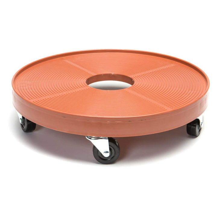 DeVault DEV3000P 16 Inch Plant Dolly with Hole Terra Cotta|Exclusive