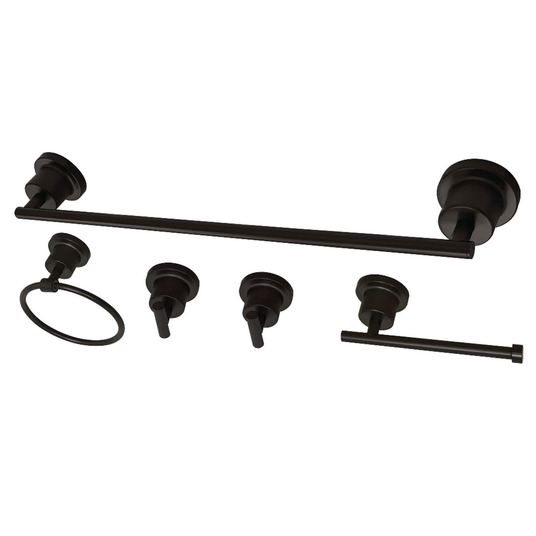 Kingston Brass Concord 5-Piece Bathroom Hardware Set