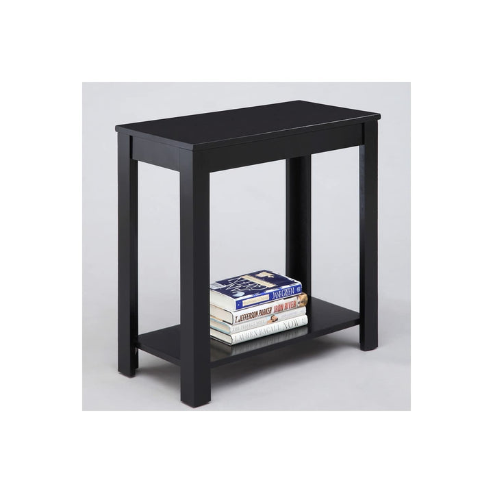 Ore International Chair Side Table 24" Black