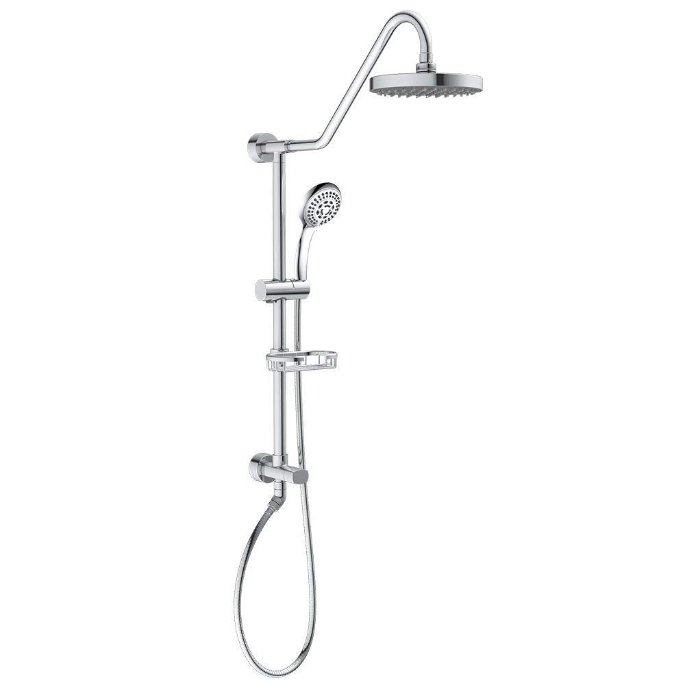 PULSE ShowerSpas 1011-CH-1.8GPM Kauai III Shower System with 8" Rain