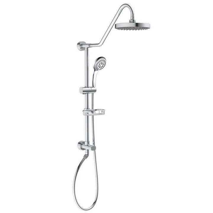 PULSE ShowerSpas 1011-CH-1.8GPM Kauai III Shower System with 8" Rain