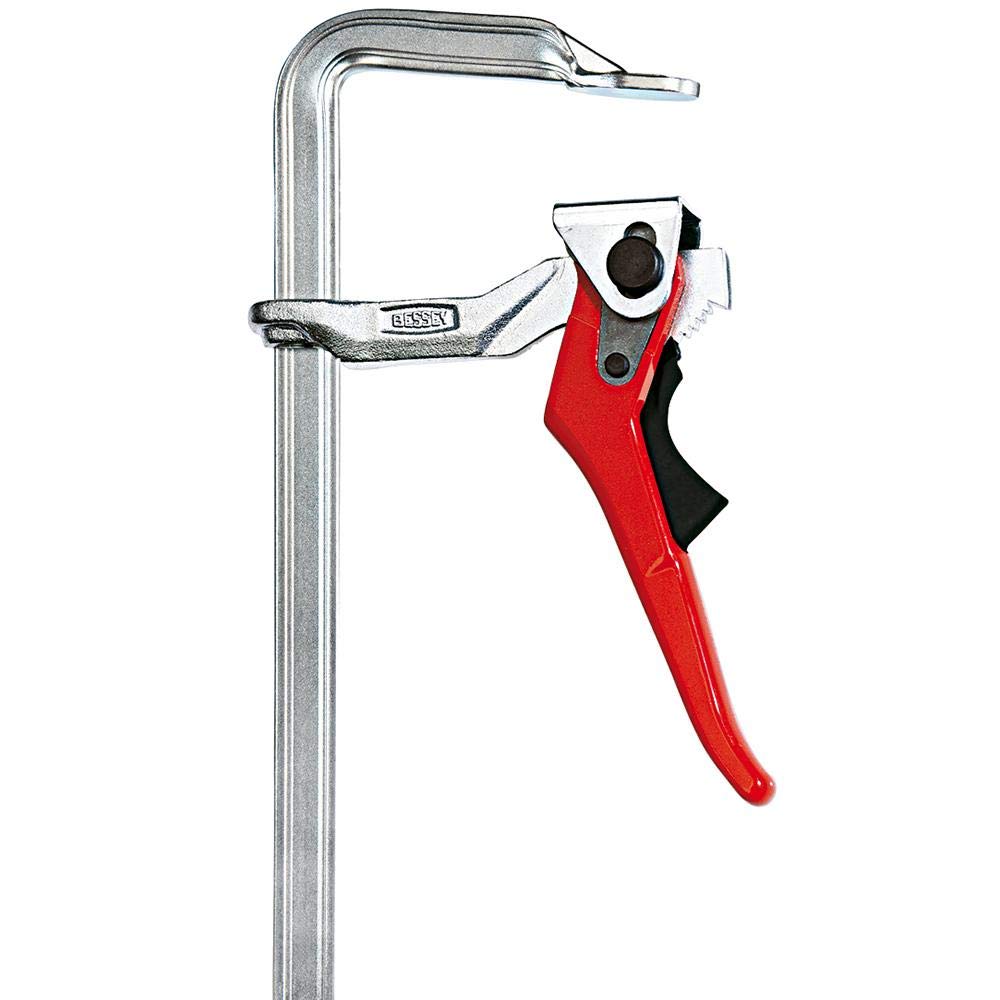 Bessey Tools Steel Lever Bar Clamp - 31in. Clamping Capacity 1 200 Lb. Force