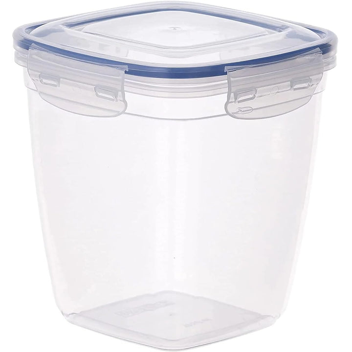 3 Pack Deep Square Sealed Containers 20 Oz 36 Oz. Clear Plastic Piece - Diamond Home USA