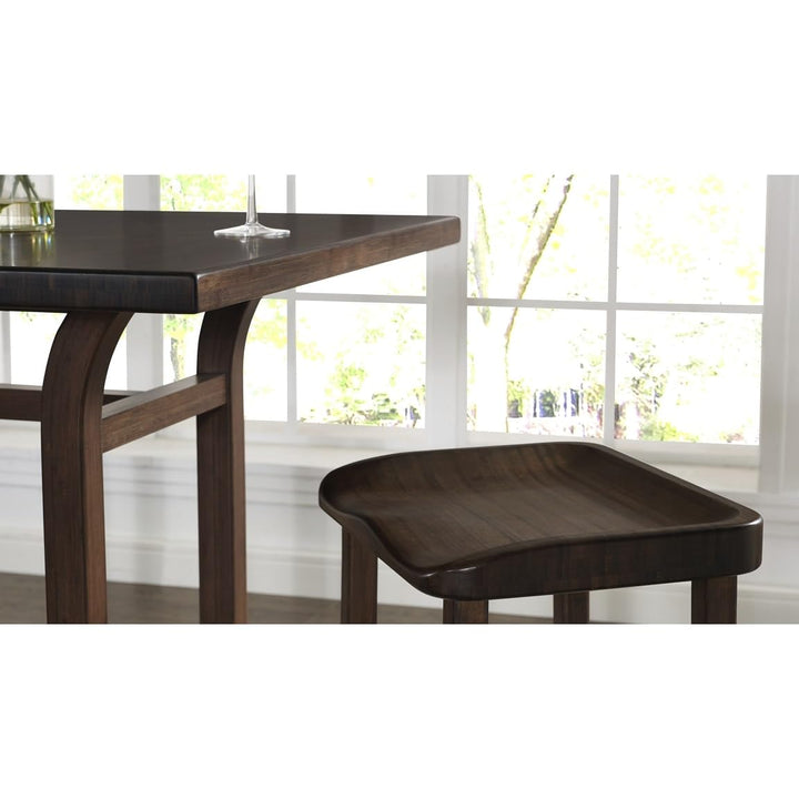 Greenington Tulip 26" Counter Height Stool Black Walnut