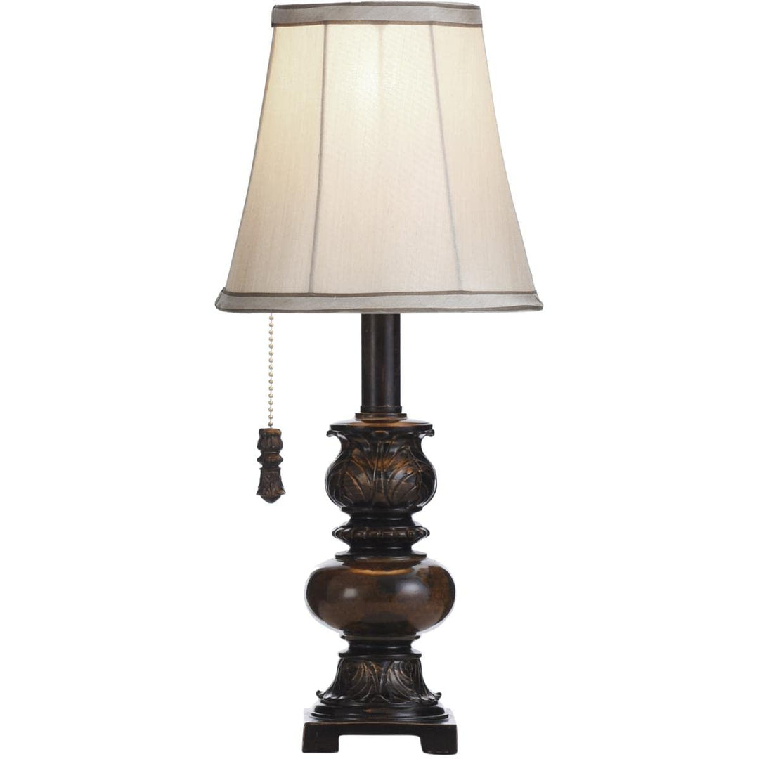 Trieste Marble 18 1/2" High Accent Table Lamp w/Ivory Shade