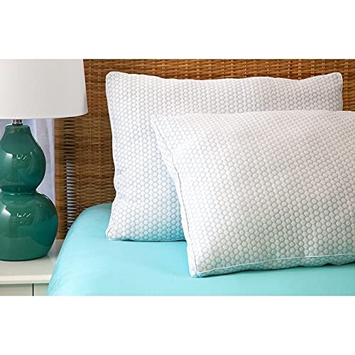 Allied Home ClimaKnit Cooling Touch Gusset Down Alternative Pillow Queen - Diamond Home USA