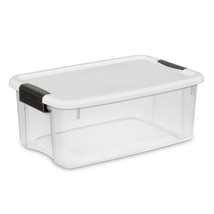 STERILITE 19848006 Ultra Storage Tote with Titanium latches 18 Quart