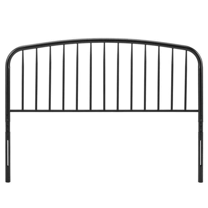 Modway MOD-6151-BLK Nova King Metal Headboard Black