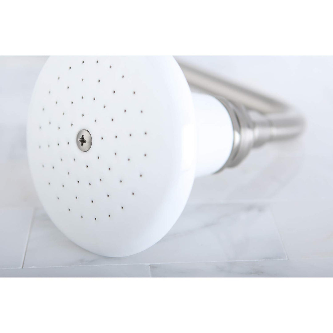 Kingston Brass P50SN Victorian Shower Head 6-1/8" Brushed Nickel