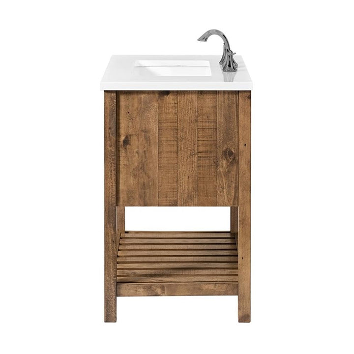 Martin Svensson Home Monterey 31" Wood Single Bathroom Vanity Natural Brown