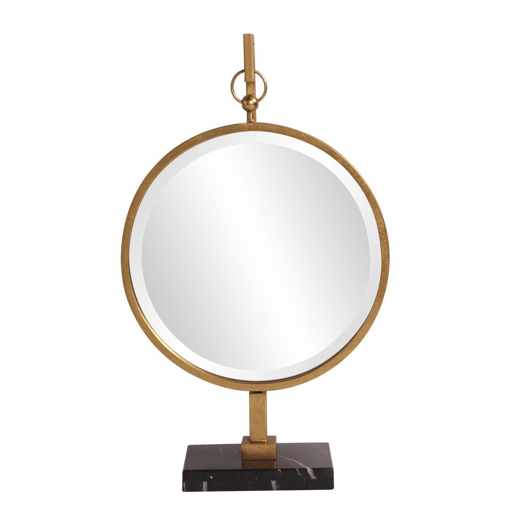 Howard Elliott 11213 Medallion Mirror Gold