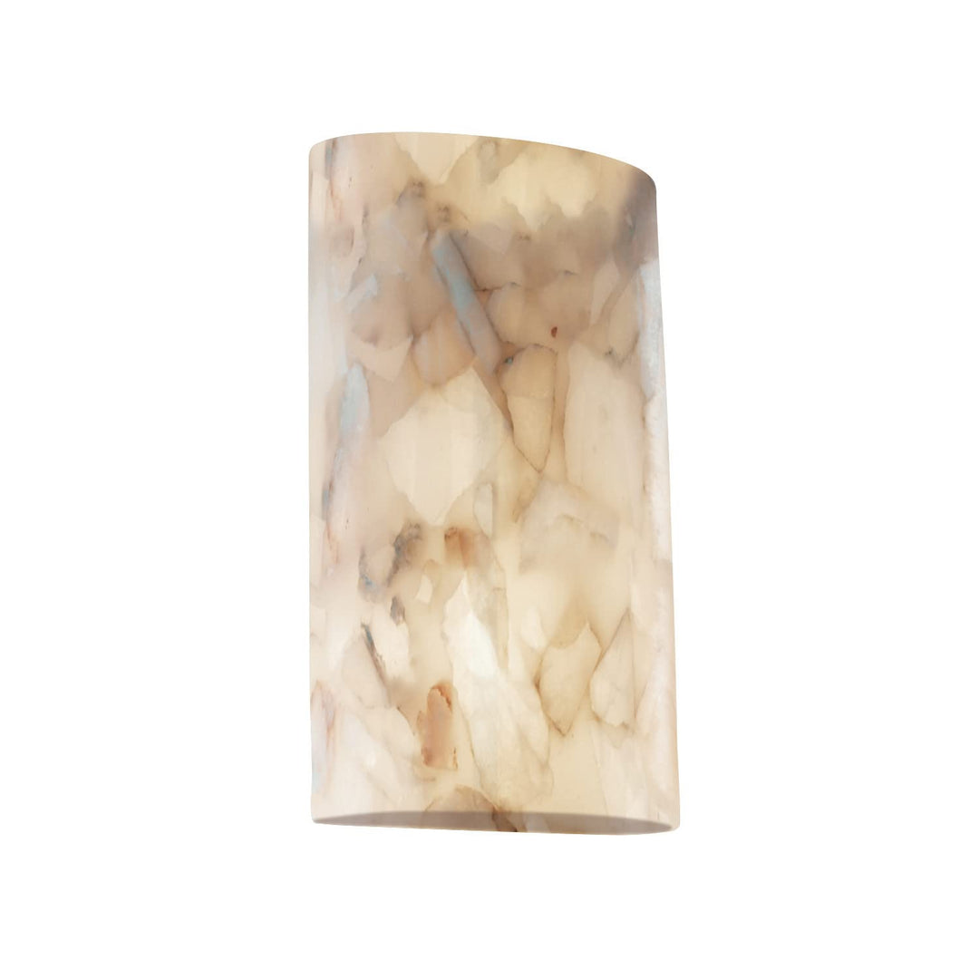 Justice Design Group Lighting ALR-8859 Alabaster Rocks Wall Sconce