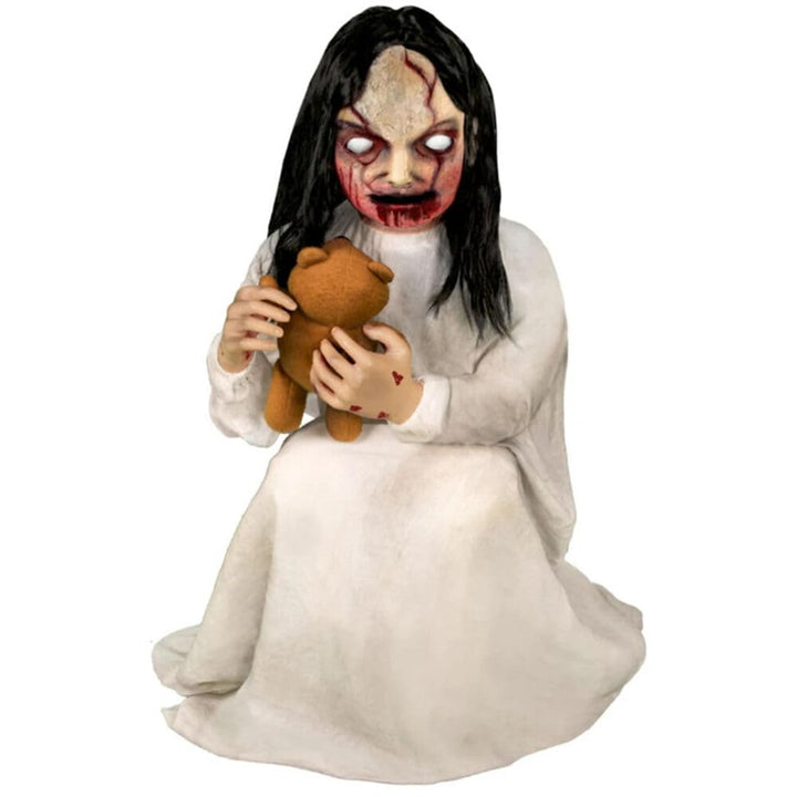 Haunted Hill Farm Motion-Activated Lunging Lily The Demonic Zombie Girl by Tekky