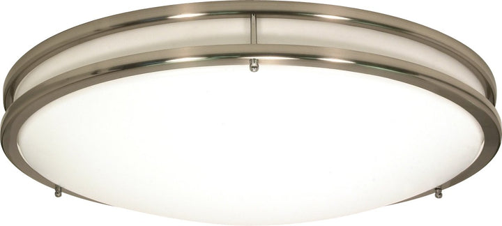 Nuvo 62/1037 Glamour LED Lighting Fixture 17" Flush Mount Brushed Nickel Finish