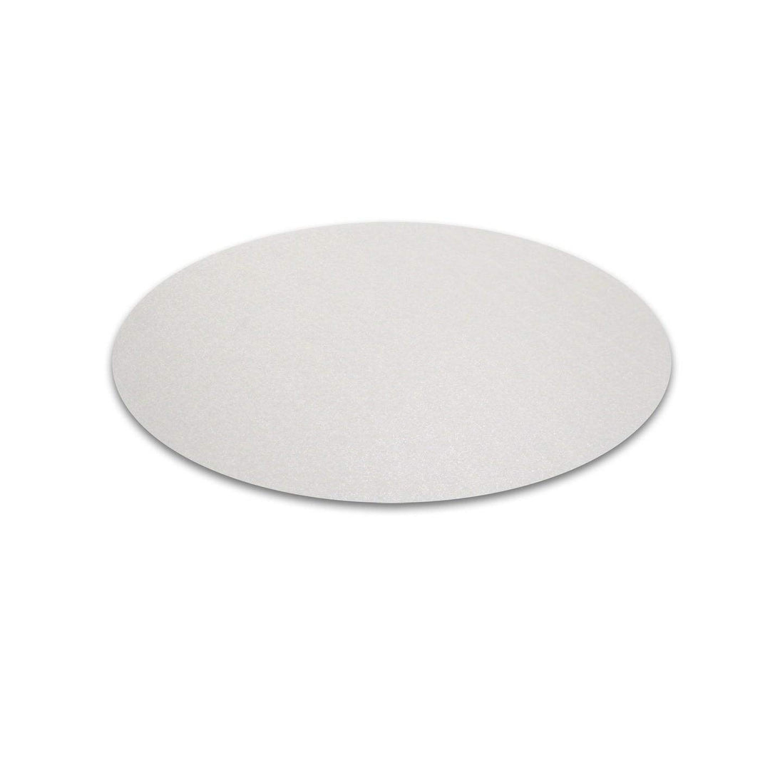 Table Mats Pack of 2 Circular 12" Diameter 1' X Clear Round Plastic