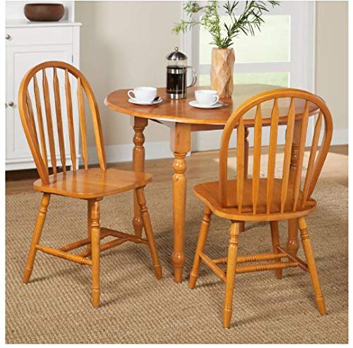 Simple Living Carolina Solid Wood Spindle Dining Chairs (Set of 2)